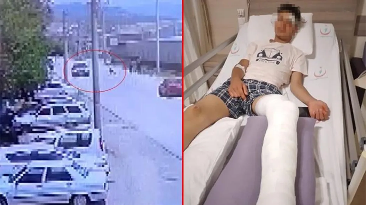 Adrenalin olsun diye araçların önüne atlayan öğrenciler ölümden kıl payı kurtuldu - Haberler