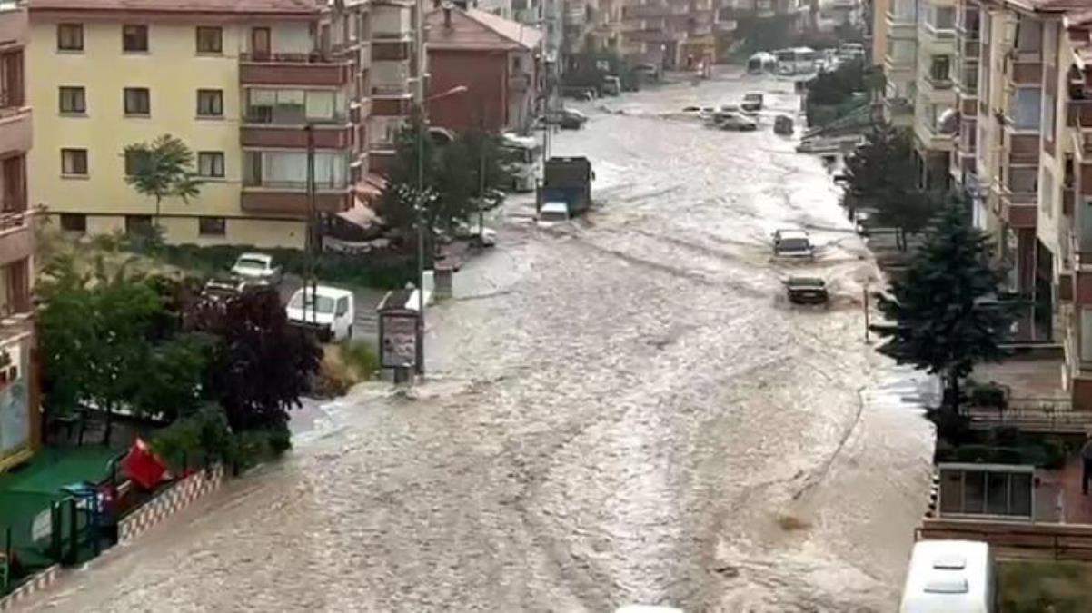 Ankara sular altında! 1 kişi hayatını kaybetti, selde kaybolan bir kişiyi arama çalışmaları ise sürüyor - Haberler