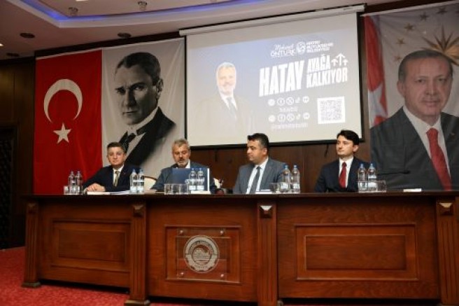BAŞKAN ÖNTÜRK DÖRTYOLLU MUHTARLARLA BULUŞTU