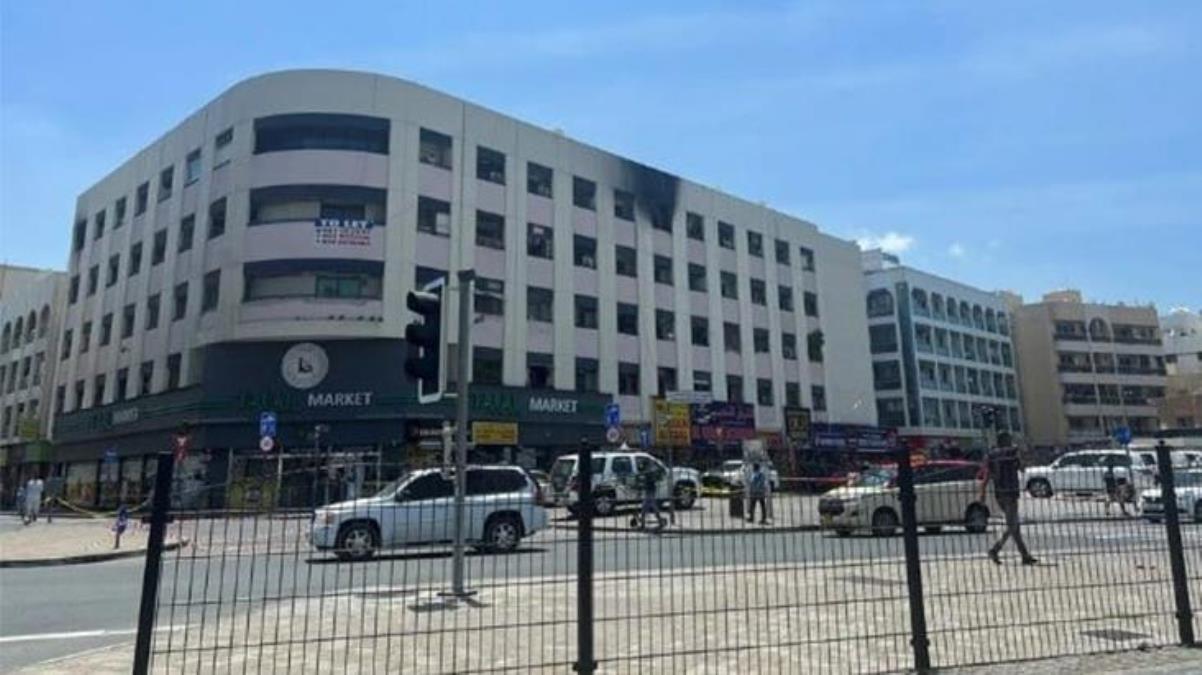 Dubai'de 5 katlı binada yangın: 16 ölü, 9 yaralı