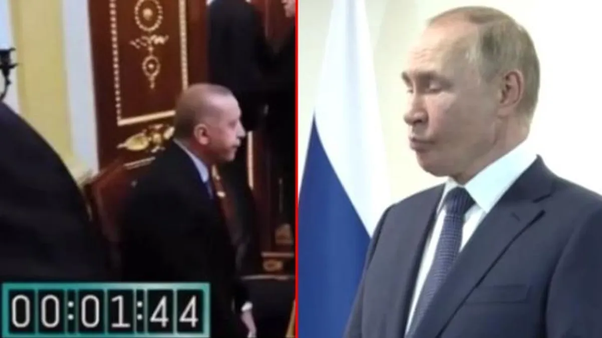 Erdoğan rövanşı fena aldı! Moskova'da dakikalarca beklediği Putin'i resmen şekilden şekle soktu
