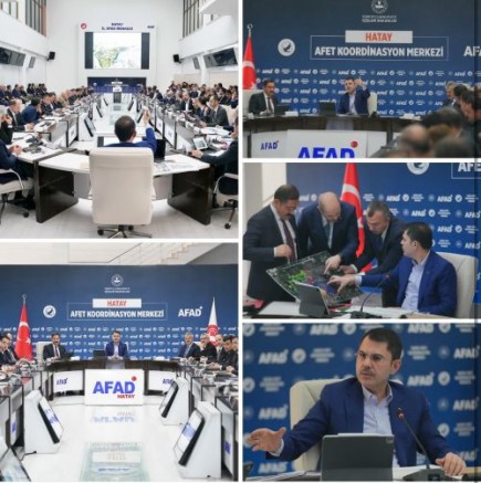 Hatay’da il koordinasyon toplantısındayız.
