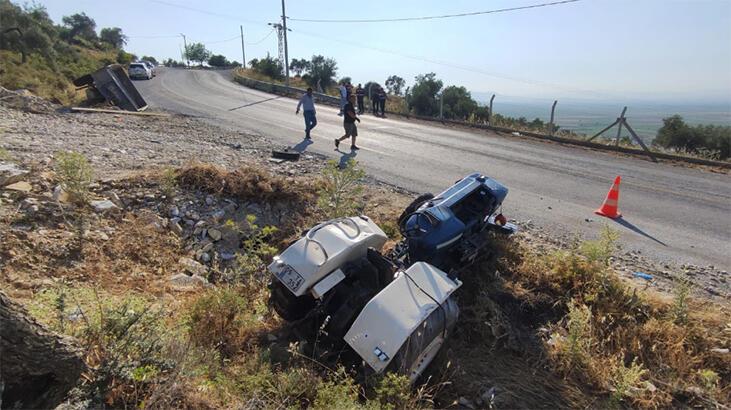 Kontrolden çıkan traktör şarampole devrildi: Bir kişi hayatını kaybetti