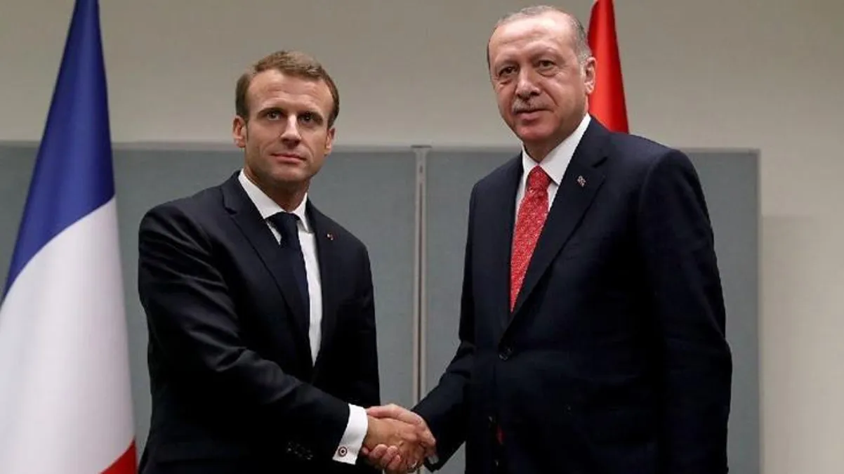 Macron ile görüşen Cumhurbaşkanı Erdoğan'dan 'SAMP-T' mesajı: Ortak sistem geliştirelim