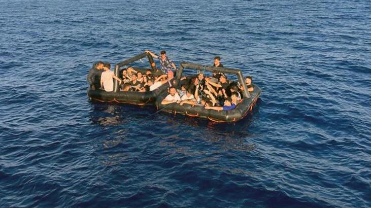 Marmaris ve Datça’da 126 göçmen kurtarıldı