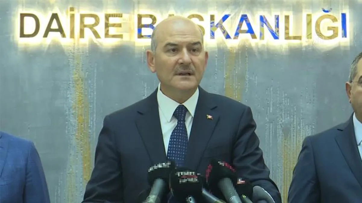 Soylu sabah saatlerinde kamera karşısına geçti! İçişleri'nden 7 ilde 