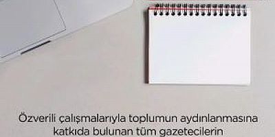 10 ocak gazeteciler günü isdemir mesaj