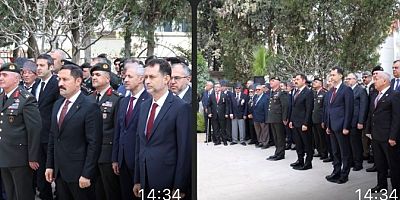 18 MART ŞEHİTLERİ HATAY’DA ANILDI