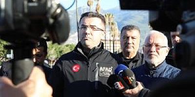 AFAD BAŞKANI MEMİŞ, BAŞKAN TOSYALI İLE BİRLİKTE İSKENDERUN’DA İNCELEMELERDE BULUNDU -İSKENDERUN’DA SAATTE 4 BİN TON SU TAHLİYE EDİLİYOR