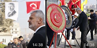 ATATÜRK, HATAY’DA GÖZYAŞLARIYLA ANILD