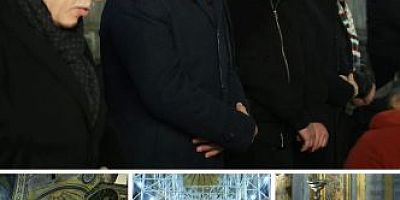 Ayasofya-i Kebir Cami-i Şerifi'nde çok sayıda vatandaşımızla birlikte sabah namazımızı kıldık.  “Sinmiyoruz, susmuyoruz. Filistin'i unutmuyoruz” 