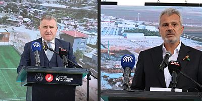 BAKAN BAK’IN KATILIMIYLA GENÇLİK MERKEZİNİN TEMELİ ATILDI