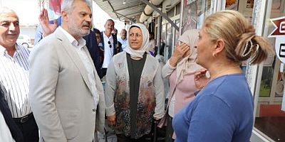 BAŞKAN ÖNTÜRK KUMLU’DA ESNAFI DİNLEDİ