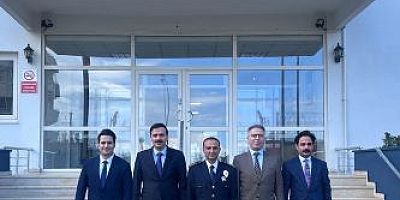 BAŞSAVCI’DAN EMNİYETE TEBRİK ZİYARETİ 