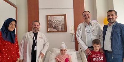 BEŞ YAŞINDAKİ ÇOCUK TÜMÖR AMELİYATI SONRASI SAĞLIĞINA KAVUŞTU
