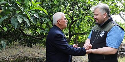 ÇİFTÇİLER GÜNÜ’NDE ANLAMLI ZİYARET