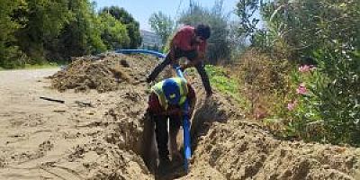 ÇÖKEK MAHALLESİ’NE YENİ İÇME SUYU ŞEBEKESİ 