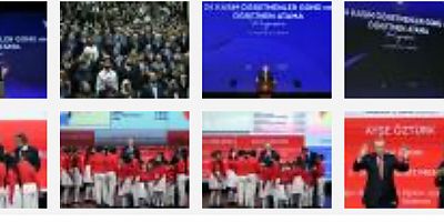 Cumhurbaşkanı Recep Tayyip Erdoğan, Beştepe Millet Kütüphanesi'nde düzenlenen 24 Kasım Öğretmenler Günü ve Öğretmen Atama Programı’na katılarak bir konuşma yaptı.