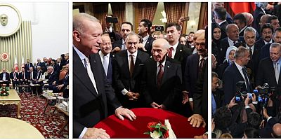 Cumhurbaşkanımız Sayın Recep Tayyip Erdoğan, TBMM 28'inci Dönem 4'üncü Yasama Yılı resepsiyonuna katıldı.