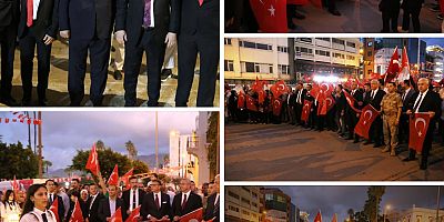 CUMHURİYET’İN IŞIĞI YÜKSELİŞ’LE PARLADI: BİNLERCE KİŞİ FENER ALAYI’NDA BULUŞTU