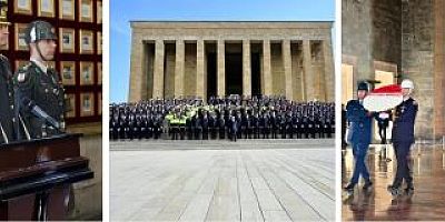 Cumhuriyetimizin banisi Gazi Mustafa Kemal ATATÜRK’ün aramızdan ayrılışının 87. yılında Türk Polis Teşkilatı olarak Anıtkabir’deydik. Rahmet, minnet ve saygıyla anıyoruz.