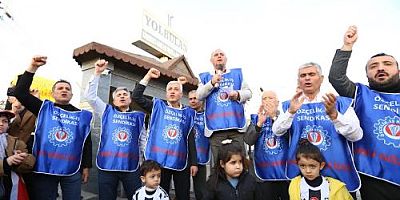 GREVDEKİ YOLBULAN İŞÇİSİ SESİNİ DUYURMAK İÇİN ANKARA’YA GİDİYOR