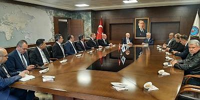 Halkbank Genel Müdürü Osman Arslan İTSO’yu Ziyaret Etti