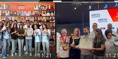 Hatay Arsuz Uluçınar Turizm Mesleki ve Teknik Anadolu Lisesi GastroAntalya’dan 19 Madalya ile Döndü