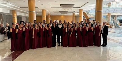 HATAY BÜYÜKŞEHİR BELEDİYESİ ÇOK SESLİ KOROSU’NA ÖDÜL