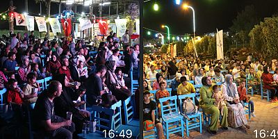 HATAY’DA AÇIK HAVA SİNEMASI KEYFİ 