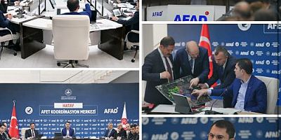 Hatay’da il koordinasyon toplantısındayız.