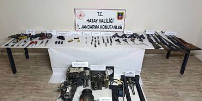 : Hatay’da Jandarma Ekiplerinden Silah İmal ve Ticareti Operasyonu