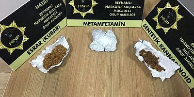 Hatay Emniyet Müdürlüğü görevlilerince uyuşturucu madde imal ve ticaretine yönelik yapılan çalışmalar kapsamında;