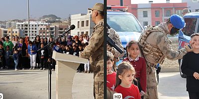 Hatay İl Jandarma Komutanlığı olarak, toplum destekli faaliyetler kapsamında Antakya Alazi İlkokulu’nda öğrencilerle birlikte fidan dikimi, uçurtma uçurma ve trafik bilgilendirme etkinliği gerçekleştirdik. 