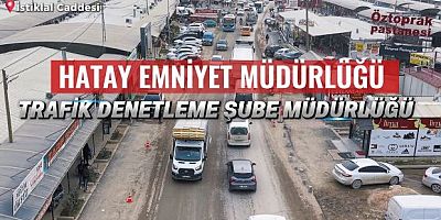 Hatay Trafik Denetleme Şube Müdürlüğü tarafından