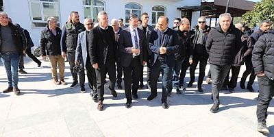 HATSU, DEPREMDE ŞEHİT OLAN PERSONELLERİNİ DUALARLA ANDI 