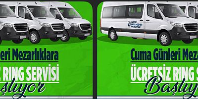 HBB’DEN VATANDAŞLARA ÜCRETSİZ MEZARLIK ULAŞIM HİZMETİ