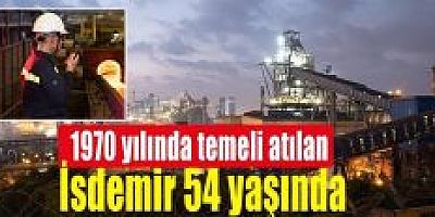 ?sdemir kurulu?unun 54. y?l?n? kutluyor