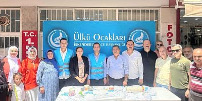İskenderun Ülkü Ocakları’ndan Aşure  İkramı 