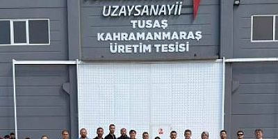 İTSO Heyeti Kahramanmaraş TUSAŞ Tesislerinde İncelemelerde Bulundular