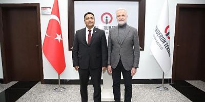 İTSO VE REYHANLI TSO YÖNETİMLERİNDEN REKTÖR DURUEL’E  HAYIRLI OLSUN ZİYARETİ