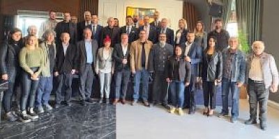 İYİ Parti İskenderun Belediye Başkan Adayı Nazmi Ceylan ve Büyükşehir Belediye Başkan Adayı Nusret Cömert, gazetecilerle bir araya geldi. 