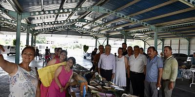 “KADIN ELİ SEMT PAZARI” YENİDEN FAALİYETE BAŞLADI