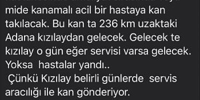 Kan bankası 81 il ve ilçelerde olmalı