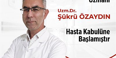 KANSER SAVAŞÇISI DR. ŞÜKRÜ ÖZAYDIN GELİŞİM’DE