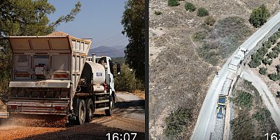 KIRIKHAN DEDEÇINAR MAHALLESİNDE YOL ÇALIŞMASI