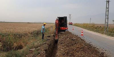 KIRIKHAN KANGALLAR’DA YENİ MESKENLERE ALTYAPI