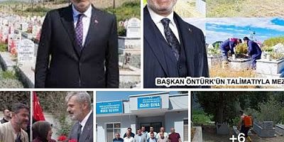 MEZARLIKLAR BAYRAMA HAZIRLANIYOR 