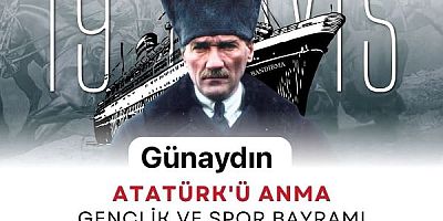 19 MAYIS ATATÜRKÜ ANMA, GENÇLİK VE SPOR BAYRAMI MESAJ