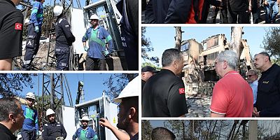 Orman yangını nedeniyle tedbir amaçlı olarak elektrik kesintisi yapılan 2 bin 945 aboneye enerji verilmeye başlandı.  Güzelyalı köyü civarında meydana gelen yangınlardan dolayı 6.800.000 TL Acil Yardım Ödeneği Çanakkale Valiliğimize aktarılmıştır.